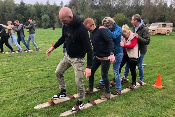 Geslaagd personeelsuitje bij Oisterwijk Adventures